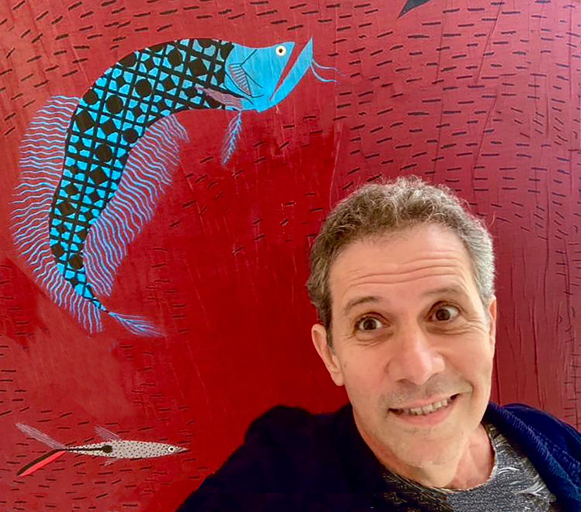 Roger, illustrator of the image of Kolibrí Festivaali 2026